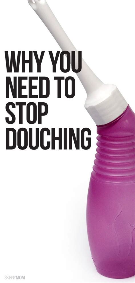 do women douche anymore|Why You Should Never Douche .